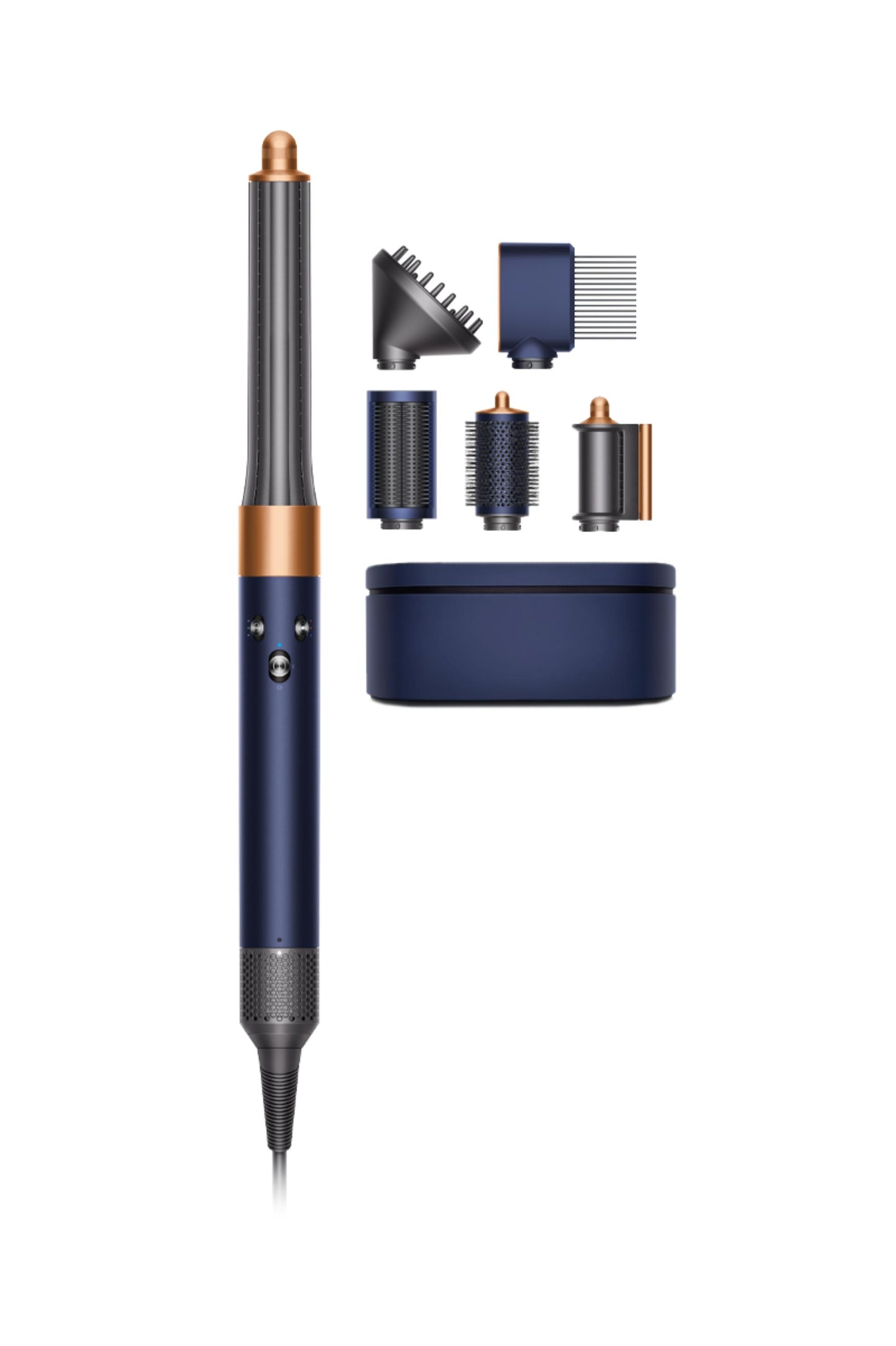 🌬️ Dyson Airwrap™ Multi-Styler & Dryer: Straight + Wavy (Prussian Blue/Rich Copper) 🌬️