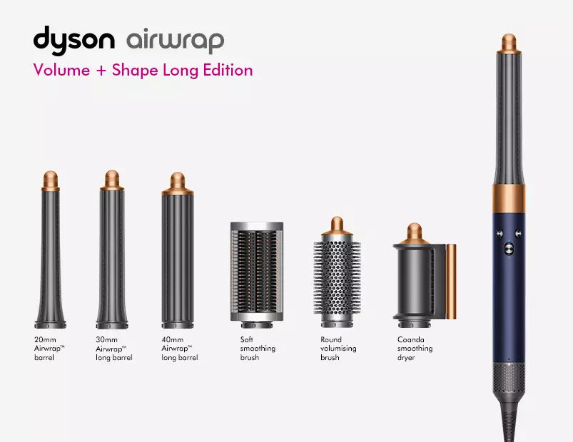 🌬️ Dyson Airwrap™ Multi-Styler & Dryer: Straight + Wavy (Prussian Blue/Rich Copper) 🌬️