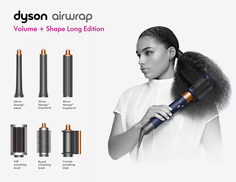 🌬️ Dyson Airwrap™ Multi-Styler & Dryer: Straight + Wavy (Prussian Blue/Rich Copper) 🌬️