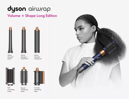 🌬️ Dyson Airwrap™ Multi-Styler & Dryer: Straight + Wavy (Prussian Blue/Rich Copper) 🌬️